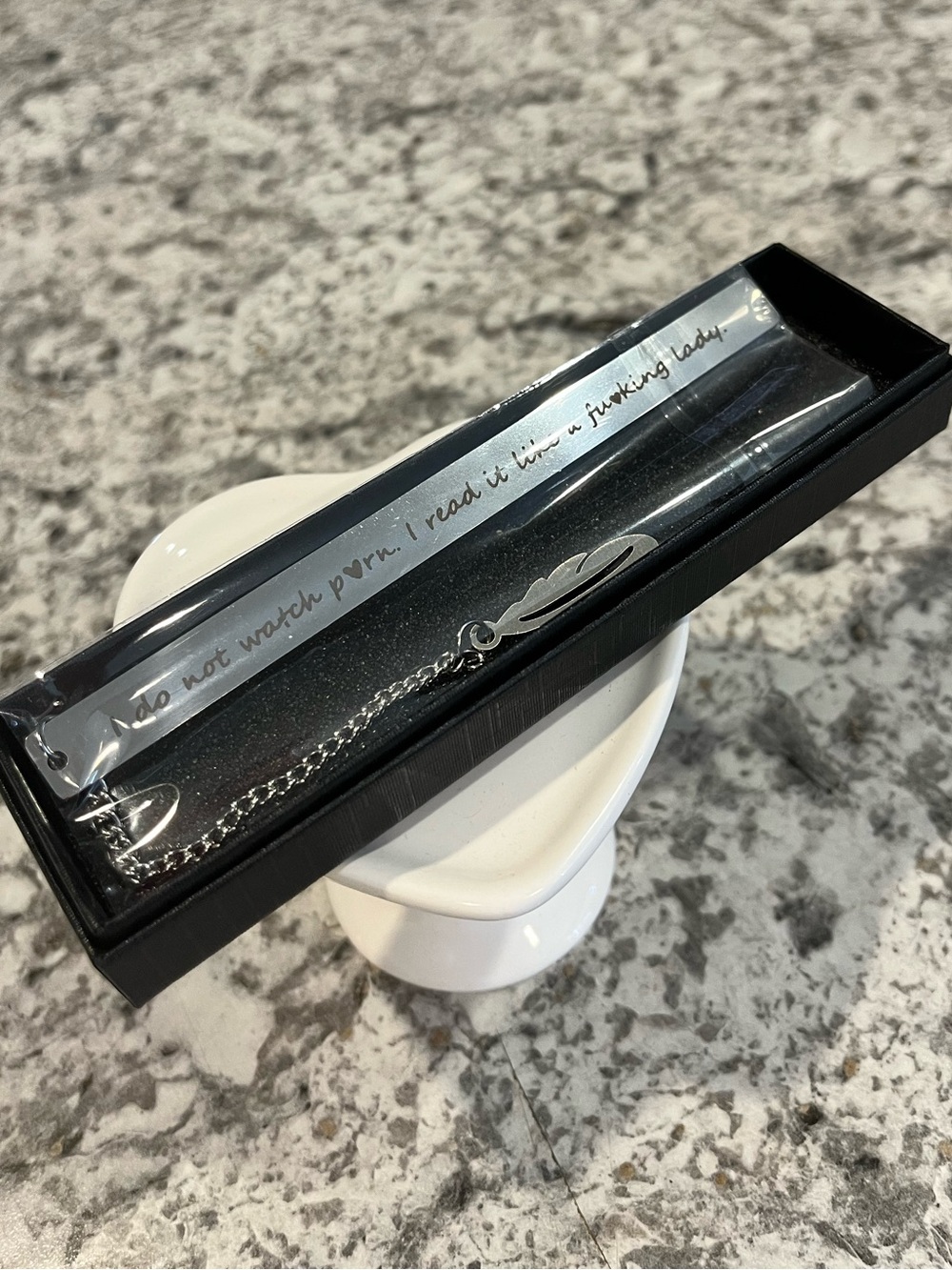Novelty Metal Bookmark for Book Lovers